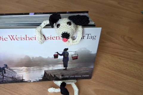 Buchzeichen Hund