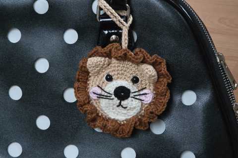 Taschen-Anhänger Löwe