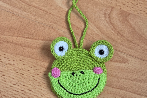 Taschen-Anhänger Frosch