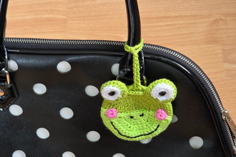 Taschen-Anhänger Frosch
