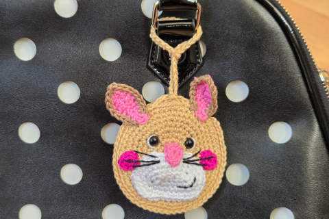 Taschen-Anhänger Katze