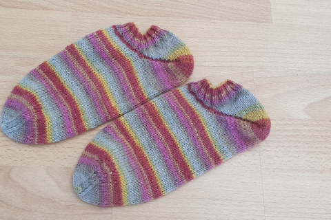 Socken  ohne Rohr Gr. 37/38