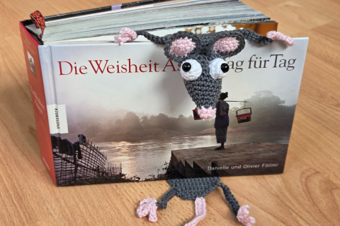 Buchzeichen Leseratte