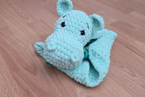 Schnüffeltuch Nilpferd