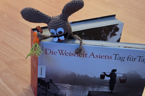 Lesezeichen Hase m. Rüebli