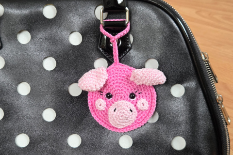 Taschen-Anhänger Schweinchen