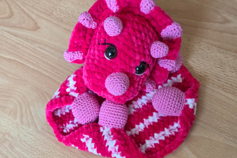 Schnüffeltuch Dino