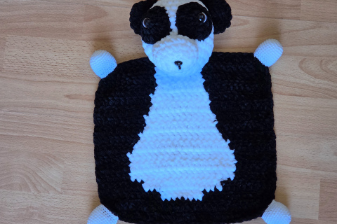 Schnüffeltuch Panda
