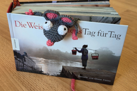 Buchzeichen Maus
