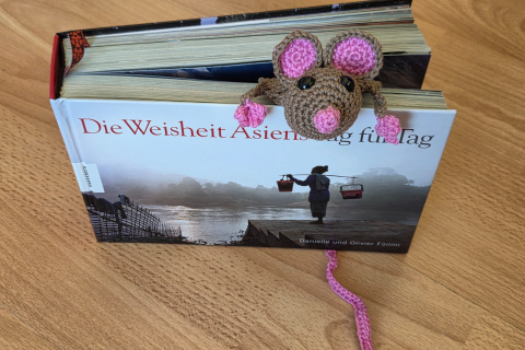 Buchzeichen Maus