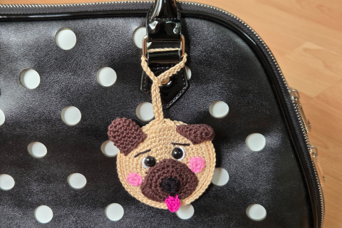 Taschen-Anhänger Hund
