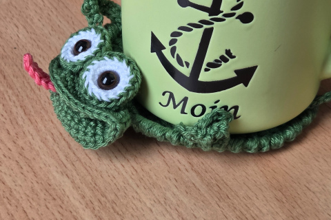 Untersetzer Frosch